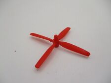 DINKY TOYS RICAMBIO ELICA PLASTICA ROSSA #734-H P-47 THUNDERBOLT