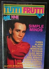 TUTTI FRUTTI RIVISTA 2 USCITE N 20 25   KISS SIMPLE MINDS