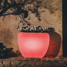 Vaso luminoso da giardino Vasi