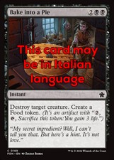 MTG 4x BAKE INTO A PIE EXC - CUOCERE IN UNA TORTA 169 - FDN - MAGIC