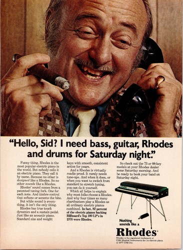 Rhodes 1977 vintage electric - rhodes,