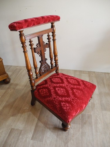 Antica sedia preghiera - sedia, da