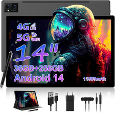 14 Pollici Android 14 Tablet