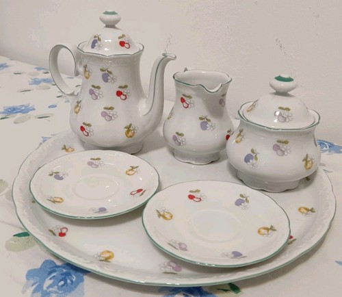 Servizio colazione vintage - servizio, da