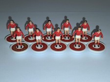 Squadra leggera Subbuteo 63000 LW anni 90 ref 1 senza scatola ottime basi retromarce