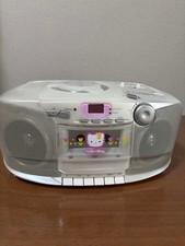 Sanrio Hello Kitty Stereo AM/FM Boombox Radio RS-600KT 2001 Nuovo dal Giappone