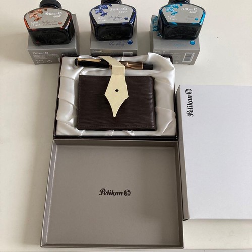Penna pelikan m200 marrone - penna,
