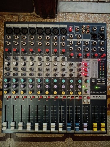 Soundcraft mixer efx8 - soundcraft, in