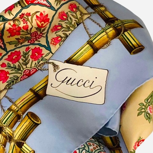 Gucci sciarpa seta vintage