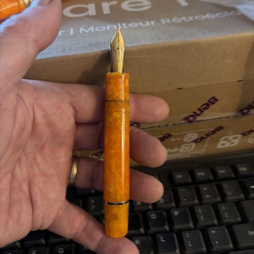Delta oro fountnain pen - pen, extra