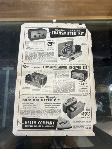 Heathkit amateur transmitter - amateur,