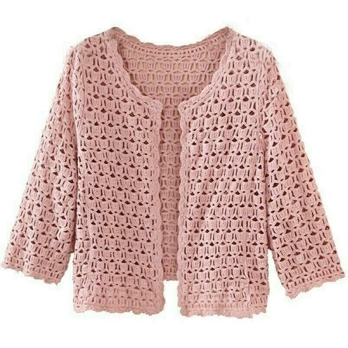 Donna traforato cardigan - donna,