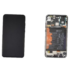 DISPLAY HUAWEI P30 LITE 2020 NEW EDITION 48MP ORIGINALE LCD FRAME BATTERIA NERO