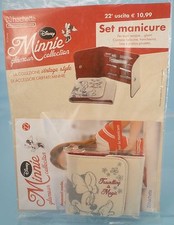 set manicure MINNIE Glamour Collection #22 vintage style Disney Hachette - nuovo