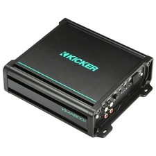 Kicker 48KMA8001 Amplificatore marino 600W RMS KM Series 2 Ohm mono classe D con manopola basso