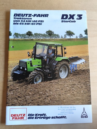 Deutz dx3 starcab prospetto - deutz,