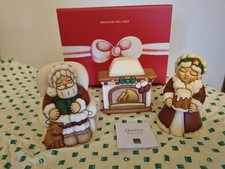 THUN SET NATALE  Babbo Natale e Mamma Natale Con Camino.  Corriere Tracciato 