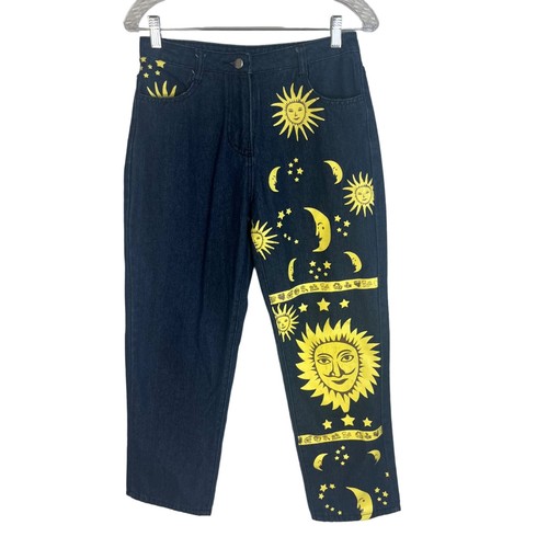 Jeans sun moon - sun, star