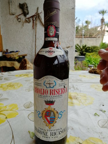 Brolio riserva 1969 chianti - riserva,