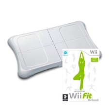 Balance Board Blanca + Wii Fit
