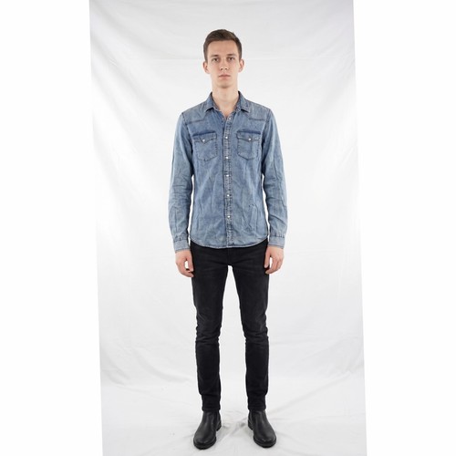 Clockhouse camicia denim slim - camicia,