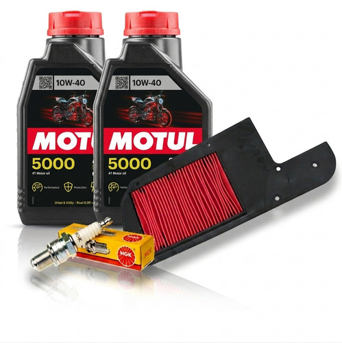 Kit tagliando olio motul 5000 - tagliando,