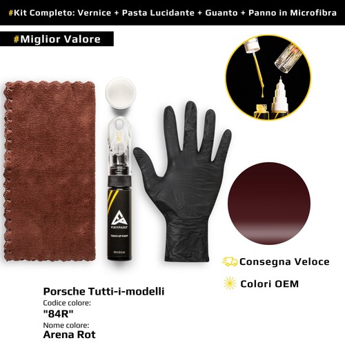 Vernice ritocco per porsche - per,