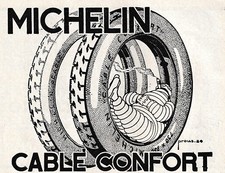 ADVERTISEMENT 1927 MICHELIN