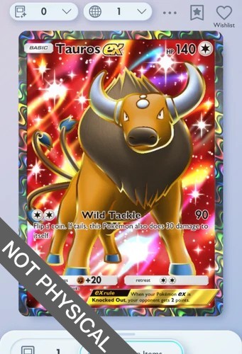 Pokemon tcg pocket - tcg, tauros