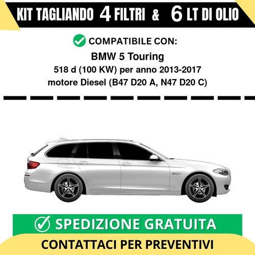 Tagliando per bmw touring - tagliando, 5