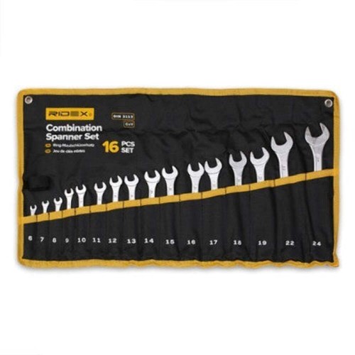 Ring and fixed wrench - 6,