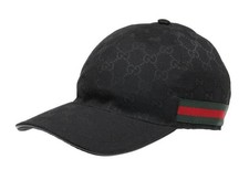 GUCCI Black Canvas GG Supreme