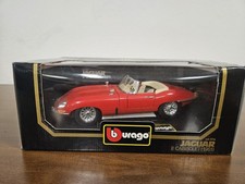 Burago JAGUAR E Type Cabriolet 1961 1/18 Nuova in Scatola cod.3016