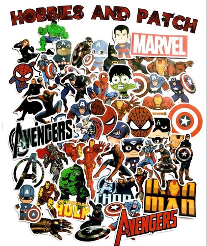 Stickers adesivi marvel - stickers, 25