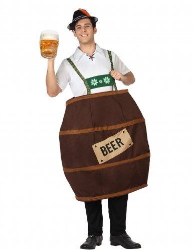 Costume barile birra - adulto, t3