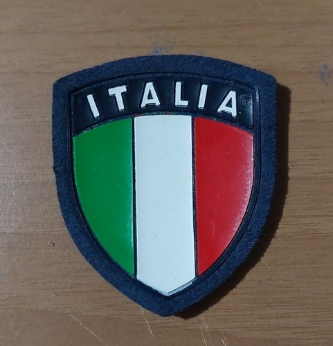 Scudetto italia con velcro - italia,