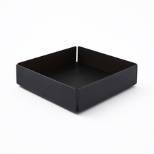 Svuotatasche in Acciaio Nero