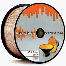 50 Metri 2x4,0mm² Cavo