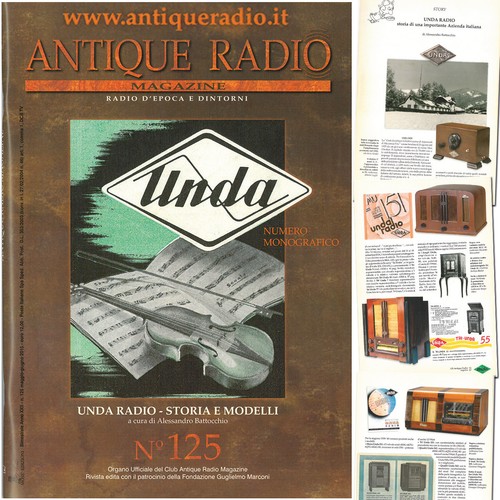 Rivista antique radio magazine - antique,