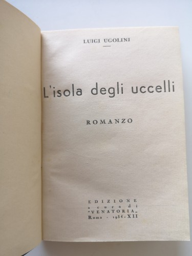 Isola degli uccelli luigi - l'isola,