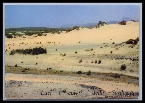 Cartolina sardegna arbus - sardegna,