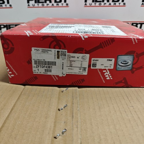 Coppia dischi freno trw - trw, df4381