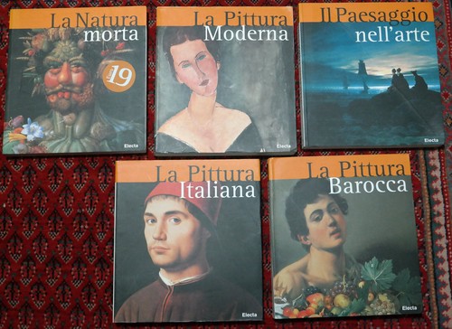 Lotto libri pittura arte - 5, di