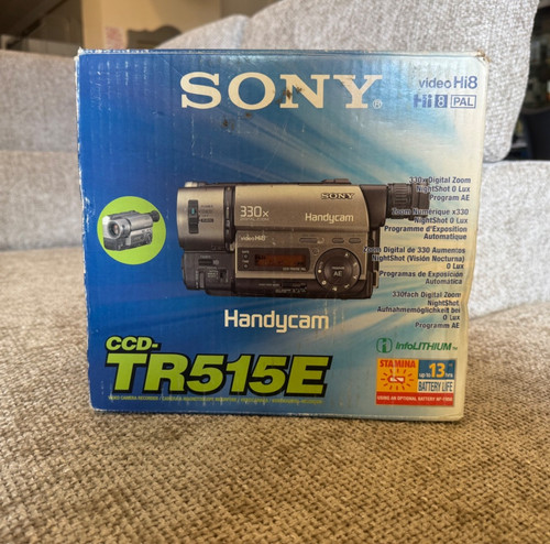 Sony handycam ccd tr515e - sony,