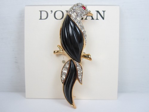 Spilla uccellino orlan - spilla, d'orlan
