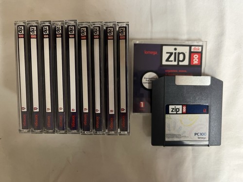 Iomega zip disk 100mb - zip,