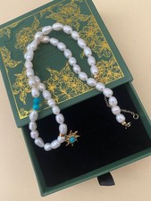 Collana con vere perle di