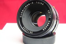 leica summicron r 50 mm f.2 paraluce incorporato