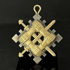 Distintivo berretto metallico