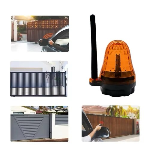 Lampeggiante con atenna led - con, a